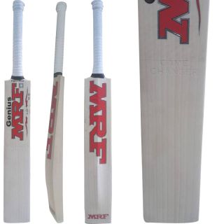 MRF Genius Game Changer English Willow Cricket Bat (Standard Size Short Handle)