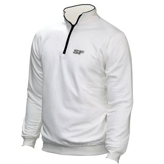 SF Sweater Full Sleeve  White Size Medium