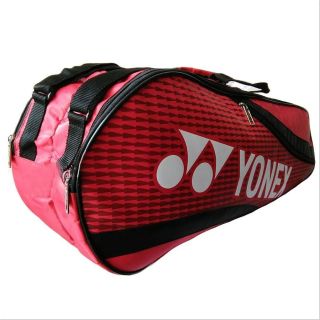 YONEX SUNR 1835 Thermal Badminton Kit Bag Red and Black
