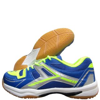 Thrax Court Power 005 Badminton Shoes Blue Lime