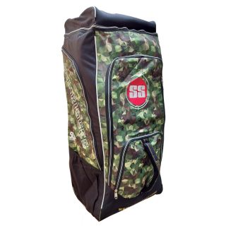 SS Vintage 1.0 Army Colour Cricket Kit Bag