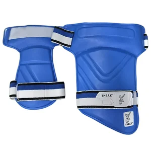 Thrax Protector Max Cricket Thigh Pads Dual Blue (Mens Size Right Side)