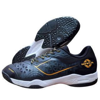 Nivia HY-Court 3.0 Badminton Shoes Black