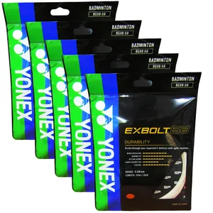Yonex EXBOLT 68 Badminton String Set Of 5