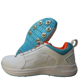 Gowin Tyro Spike Cricket shoes White Island Blue 