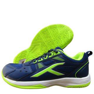 Hundred Raze Badminton Shoes Navy Lime