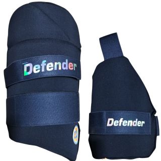 AJ Combo Defender Cricket Thigh Pad BLue Colour (Medium Size Right Hand Side)