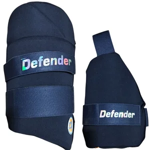 AJ Combo Defender Cricket Thigh Pad BLue Colour (Medium Size Right Hand Side)