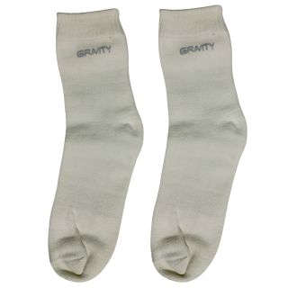 Gravity Cricket Socks white Color