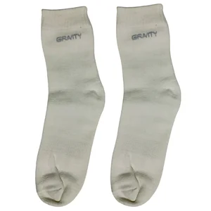 Gravity Cricket Socks White Color