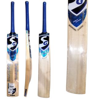 SG Boundary Classic Top Quality Kashmir Willow Cricket Bat (Standard Size Short Handle)