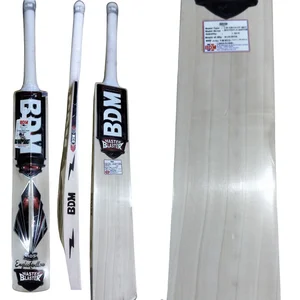 BDM Master Blaster English Willow Cricket Bat (Standard Size Short Handle)