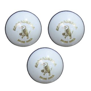 Kookaburra Pace Cricket Ball 3 Ball Set White