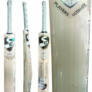 SG Player Ultimate English Willow Cricket Bat (Standard Size Short Handle)