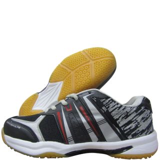 Thrax Court Power 999 Badminton Shoes Gray Black