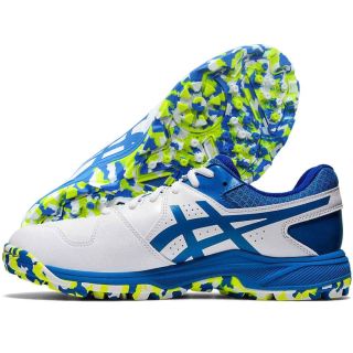 Asics Gel Peake Mens Cricket Shoes White Directoire Blue