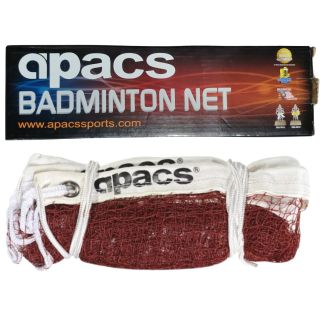 Apacs Badminton Net With Cable BN006 Maroon Colour