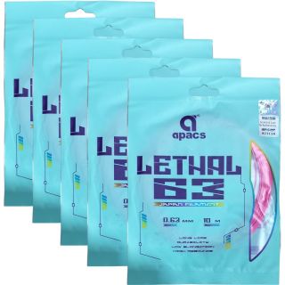 Apacs Lethal 63 Badminton String Set of 5