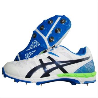 Asics Gel Odi Cricket Spike Shoes White Midnight