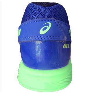 Asics Gel Peake Cricket Shoes Monaco Blue Bright Lime