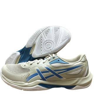 Asics Gel Rocket 12 Badminton shoes Khaki, Winter Sea Color