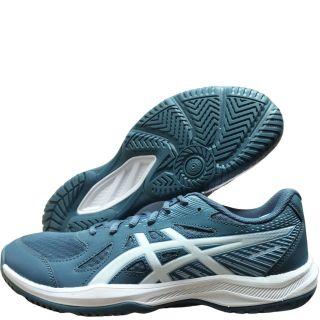 Asics UPCOURT 6 Badminton Shoes Raw Indigo White Colour