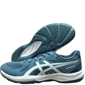 Asics UPCOURT 6 Badminton Shoes Raw Indigo White Colour