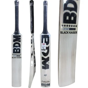 BDM Black Kaiser English Willow Cricket Bat