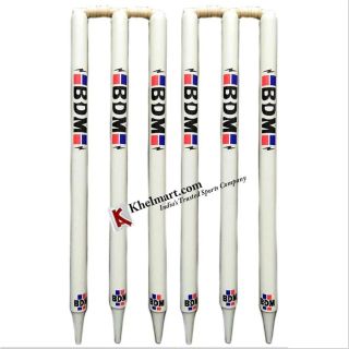 BDM MCC 6Pcs Stumps Set with 4 Bails Baseimage01