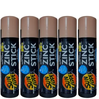Sun Zapper Skin Tone Zinc Stick Set Of 5