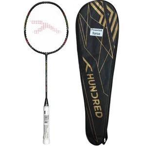 Hundred Powertek Force Badminton Racket (Strung)