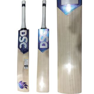 DSC Blu PRO English Willow Cricket Bat (Standard Size Short Handle)