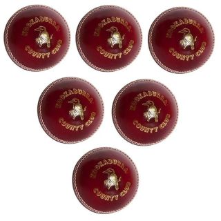 Kookaburra County Club Cricket Ball 6 Ball Set