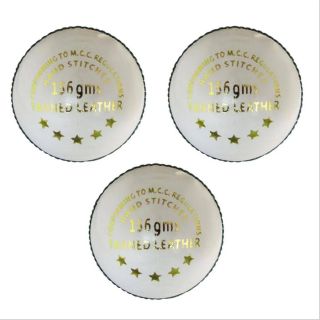 Kookaburra Sapphire Cricket Ball 3 Ball Set White