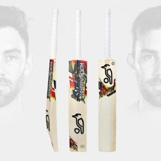 Kookaburra Beast Glenn Maxwell English Willow Cricket Bat (Standard Size Short Handle)