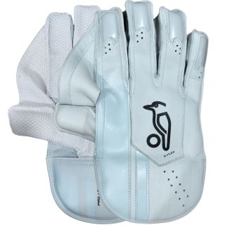 Kookaburra Ghost Pro 1.0 Wicket Keeping Gloves White Colour (Mens Size)