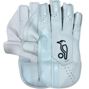 Kookaburra Ghost Pro 1.0 Wicket Keeping Gloves White Colour (Mens Size)