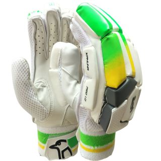 Kookaburra Kahuna Pro 1.0 Cricket Batting Gloves White (Mens Size Right Hand) (2)