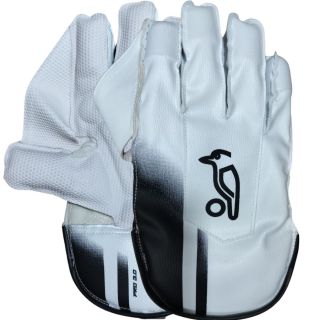 Kookaburra Shadow Pro 3.0 Wicket Keeping Gloves White Black