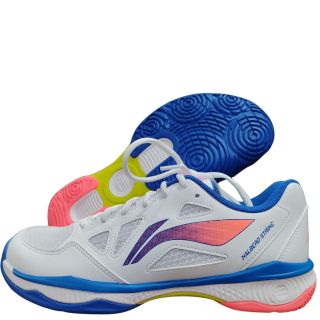 Li-ning AYTV021 Halberd Strike Badminton Shoes Colour Standard White
