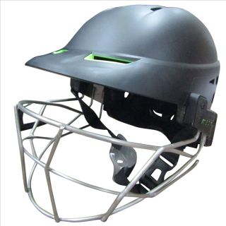 Moonwalkr Mind 2.0 Cricket Helmet Black In Medium Size Baseimage01
