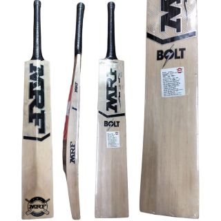 MRF BOLT Kashmir Willow Cricket Bat (Standard Size Short Handle)