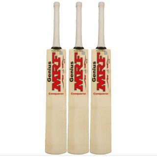 MRF Genius Conqueror English Willow Cricket Bat Baseimage01
