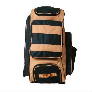 MRF Weapon Cricket Kit bag Orange and Black