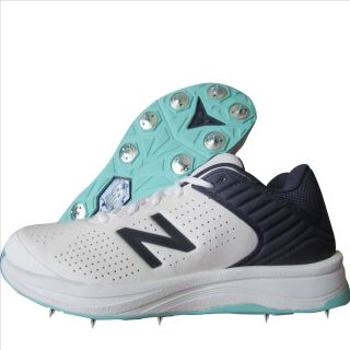 New Balance CK4030 J4 Spike Cricket Shoes White Cyber Jade 