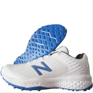 New Balance CK4020 D4 Stud Cricket Shoes White Blue