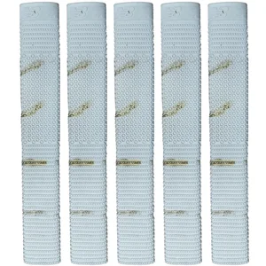 New Balance Tye Dye Cricket Bat Grip White (Set of 5)