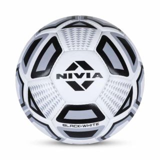 NIVIA Black and White Size 5 Football