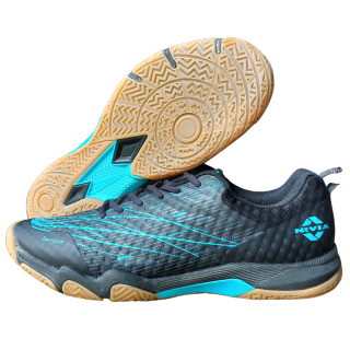 Nivia Powerstrike 3.0 Badminton Shoes Black Blue