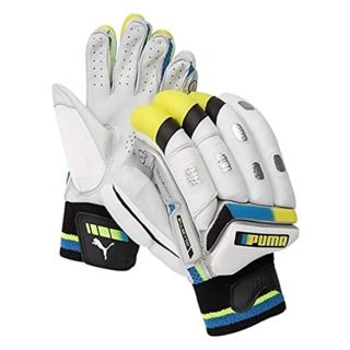 Puma Pulse 4700  Batting  Gloves White and Black